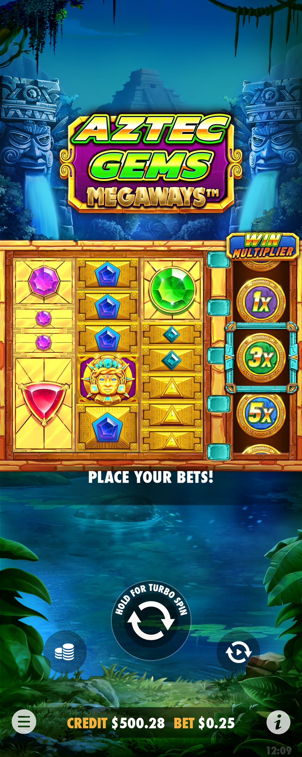 Aztec Gems Megaways™ - screenshot with slot description 8